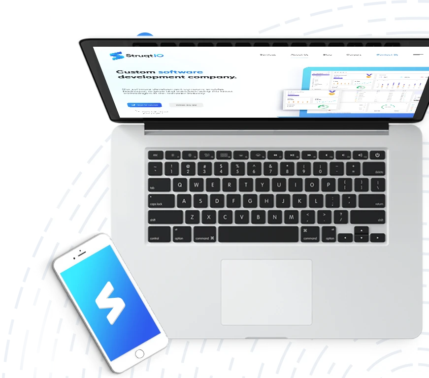 Enterprise Software Development Baner Mockup