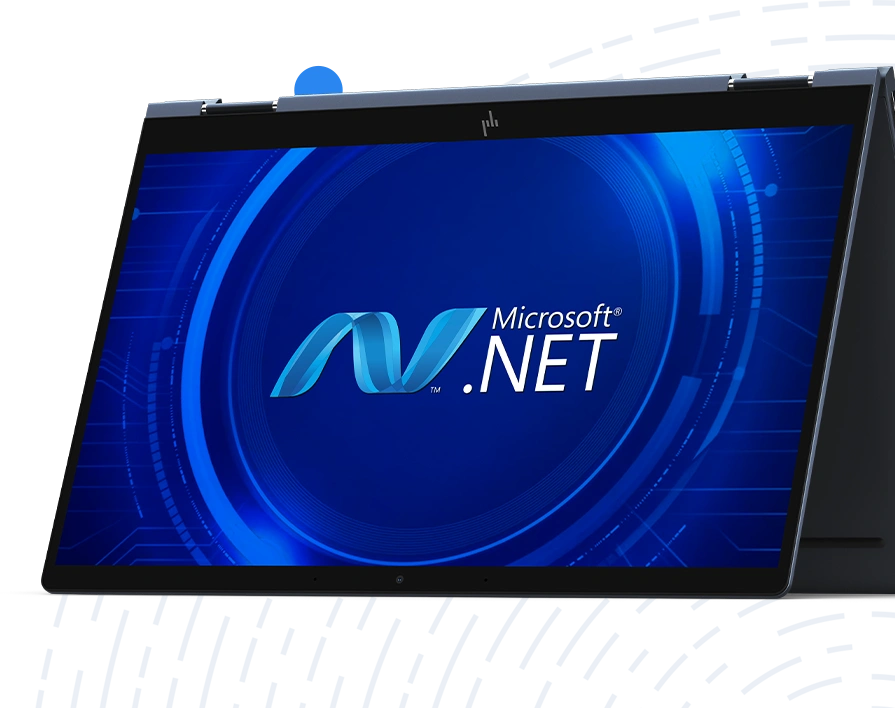 .Net Development Banner Mockup