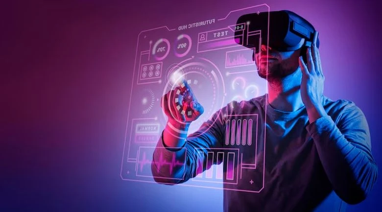 Virtual reality illustration