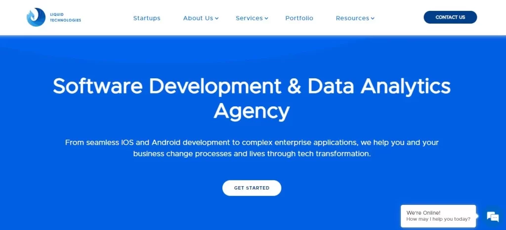 Liquid technologies webpage