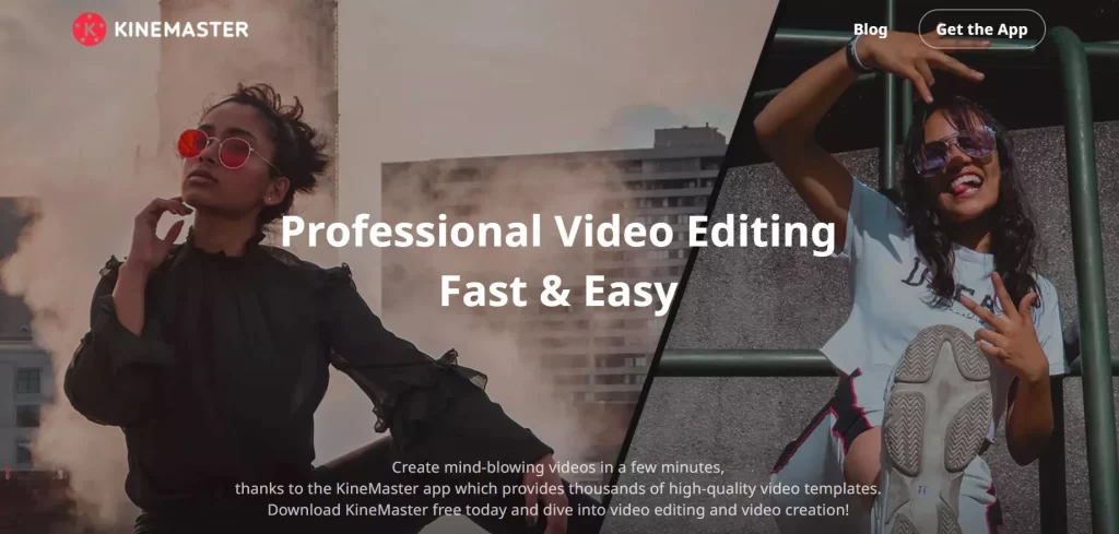 Kinemaster webpage