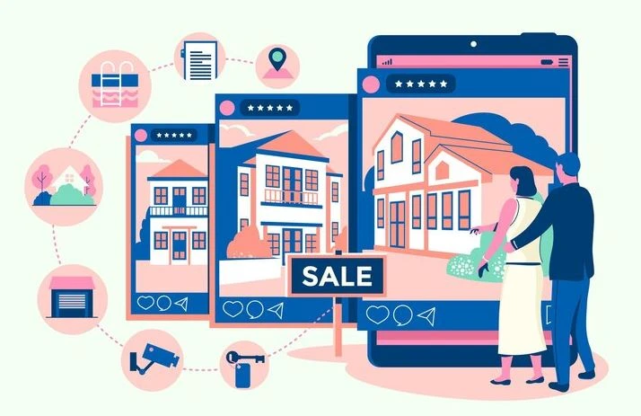 Real estate app features