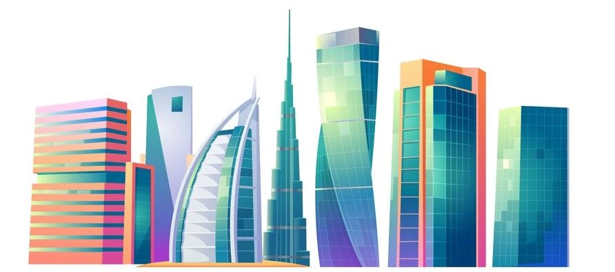 Dubai skylines