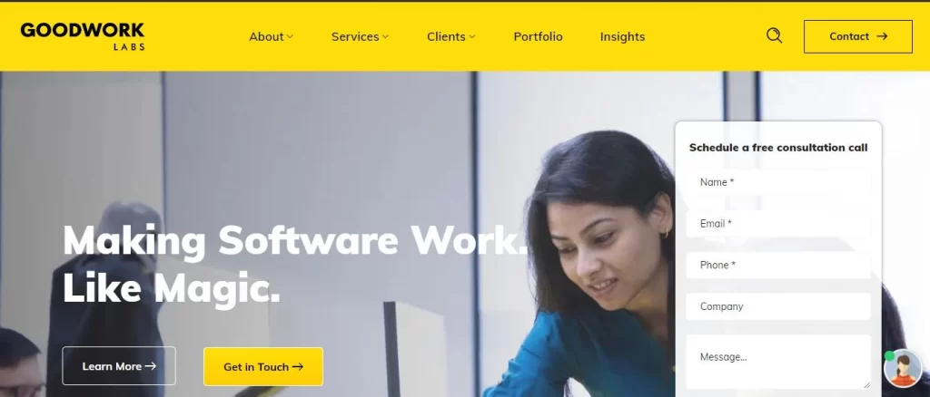 Goodworklabs webpage)