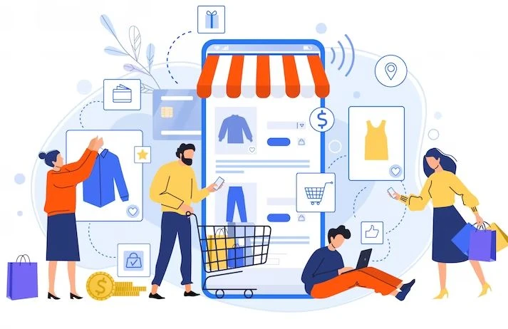 Mobile online shopping