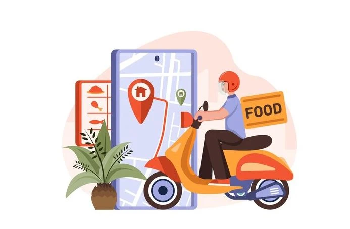 Online food delivery