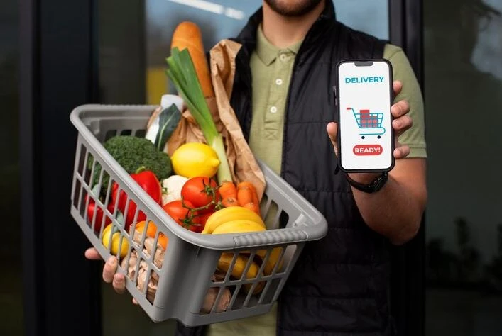 Online grocery shopping