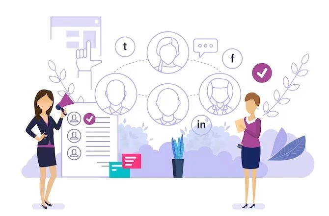 Social media staff recruitment