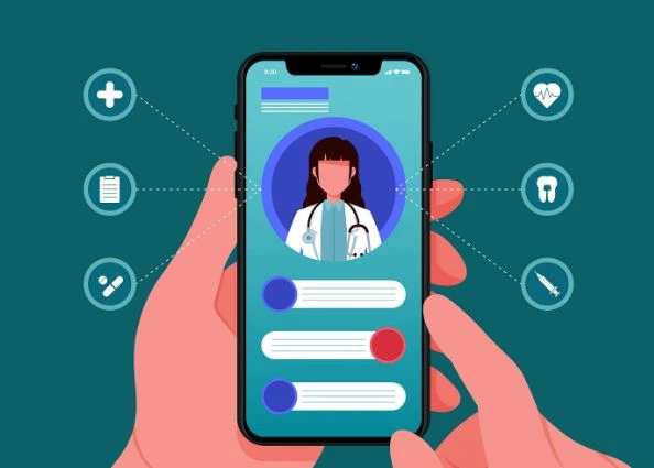 Healthcare app features