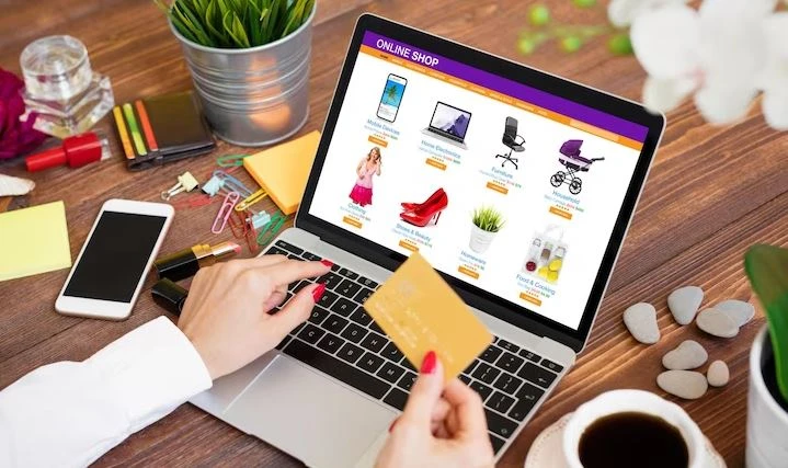 Online shopping store