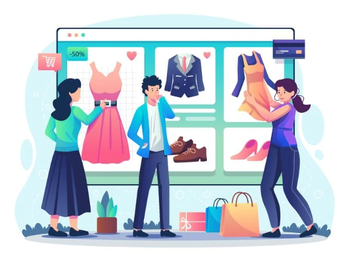 Online shopping website