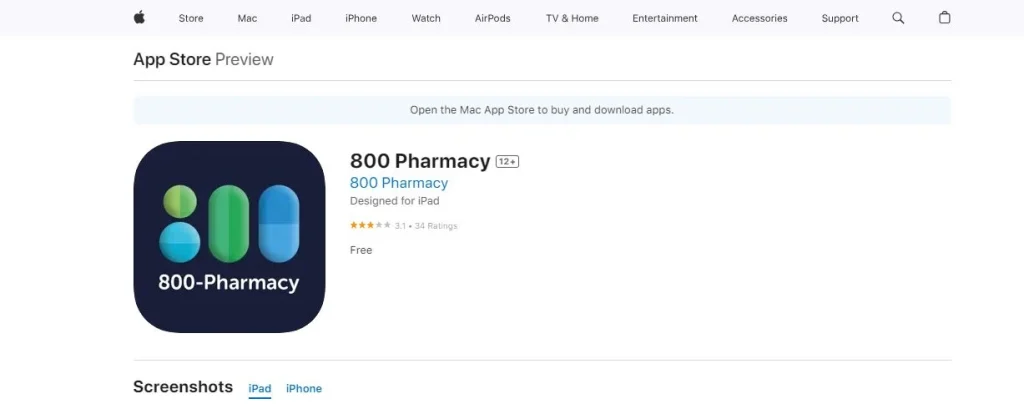 800 pharmacy apps