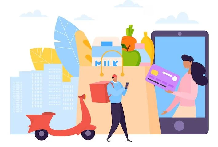 Grocery delivery app