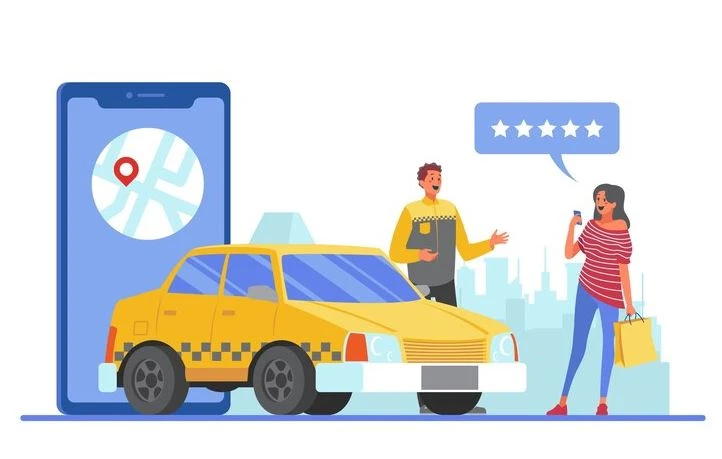 Taxi booking app