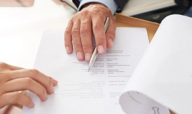 Contract paper details