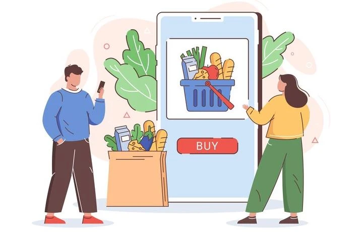 Grocery delivery app
