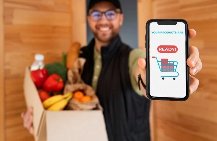 Online grocery app
