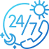 24/7 Support
