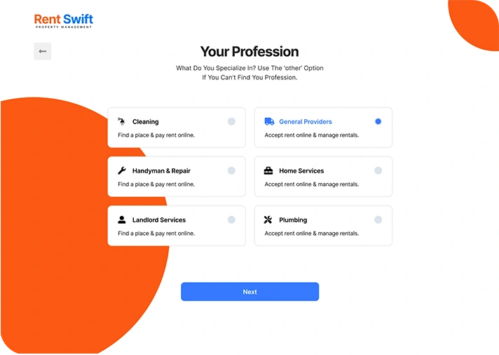 Rent Swift Profession